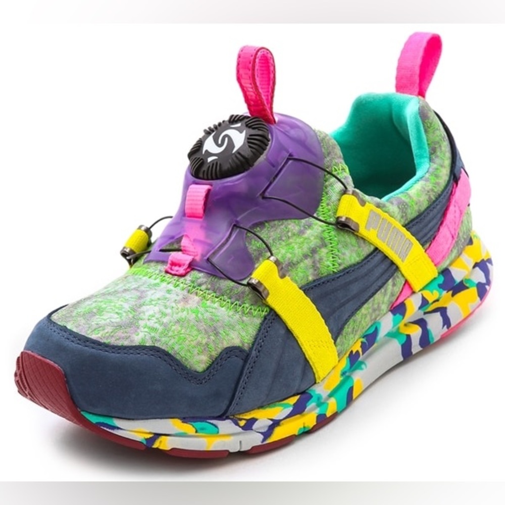 Puma x Solange Puma Disc System Girls of Blaze Rainforest Sneakers